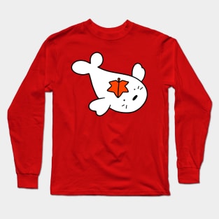 Red Leaf Harp Seal Long Sleeve T-Shirt